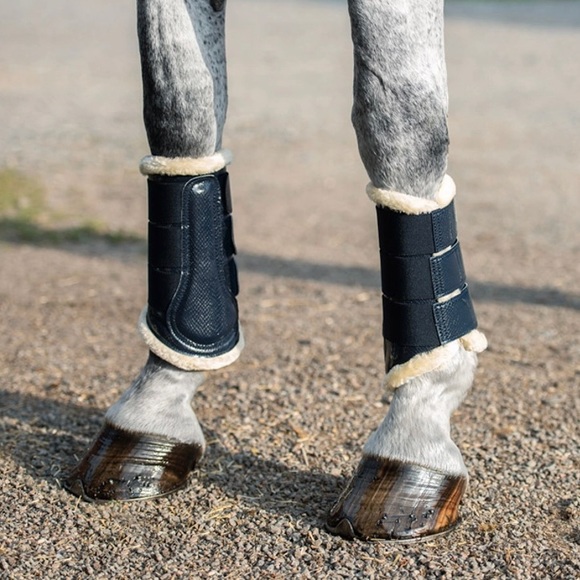 Equestrian Stockholm Brushing Boot - Navy - Picture 4 of 8